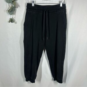 Lululemon | Ready to Rulu High-Rise Joggers Cropped Black Women's Size 8